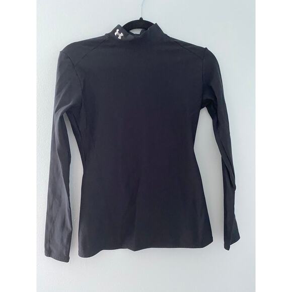 Womens Under Armour Black Cold Gear Size Large Pre Owned - Picture 1 of 4